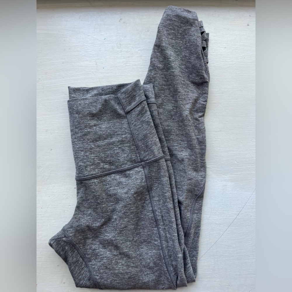 lululemon athletica Gray High-Rise Leggings